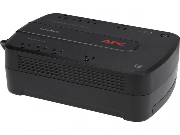 APC Battery Backup 650VA/390W Uninterruptible Power Supply for PC, BE650G1