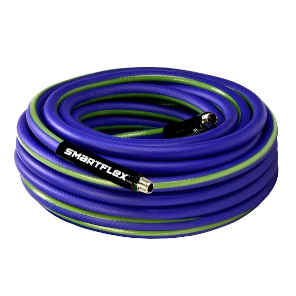 SmartFlex HSF3850BL2 Air Hose 3/8in x 50ft with 1/4in MNPT Fittings