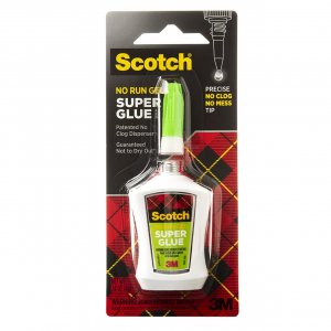 Scotch Super Glue Gel in Precision Applicator, .14 Ounces (AD125)