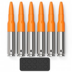 GORTAR 3006 Snap Caps Training Dummy Rounds Practice Safe Loading Firing Close to Real Weight -6 Pcs