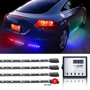 XKGlow XK041006 LED Underbody Light Kit  with 8- 24 Tubes  Multi-Color