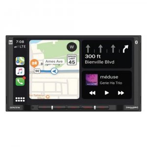 Dual DCPA701W 7" 2Din Mechless Digital Media Fixed Face Receiver