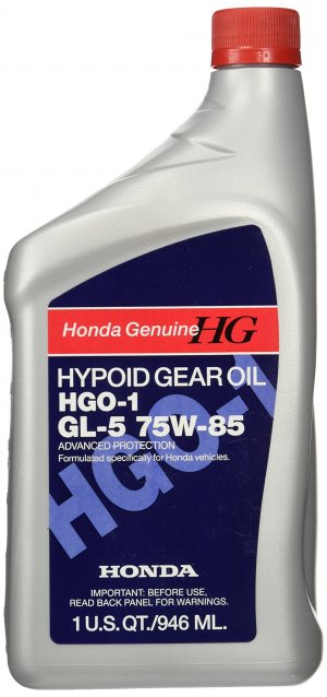 Genuine Honda 08200-9014 Hypoid Gear Oil Hgo-1 Gl-5 75W-85