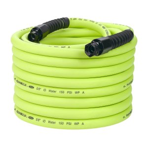 Flexzilla HFZWP5100 Pro Water Hose 5/8In X 100Ft 3/4In   11 1/2 Ght Fittings