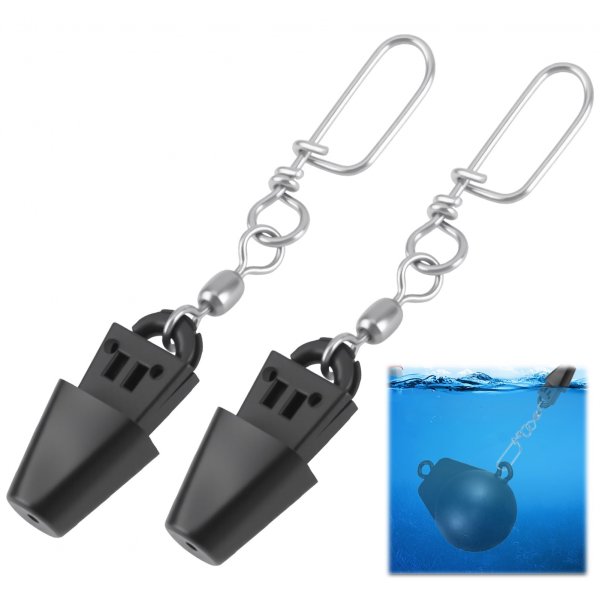 RJLCTH 2 Pcs Fishing Downrigger Release Clips, Terminal Kit