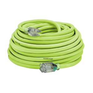 Flexzilla FZ512935 Pro Extension Cord 10/3 Awg Sjtw 100Ft Outdoor Lighted Plug
