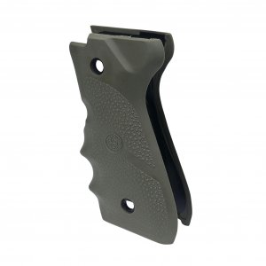 Hogue 92001 Beretta 92 96 Series Rubber Gripfinger Grooves Od Green