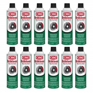 CRC Brakleen Brake Parts Cleaner Spray - Non-Chlorinated - 14 oz (12-Pack)