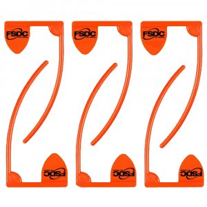 FSDC (Firearm Safety Devices) - FSDC-940URCF Universal Chamber Safety Flag 6-Pack – Durable, Long-Lasting Nylon – For .22 and Larger Caliber Rifles