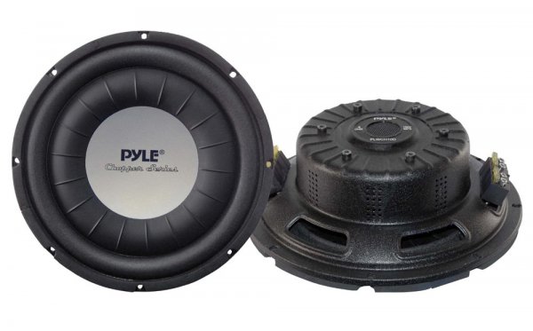 Pyle PLWCH10D 10" 1000 Watt DVC Slim Car Subwoofer
