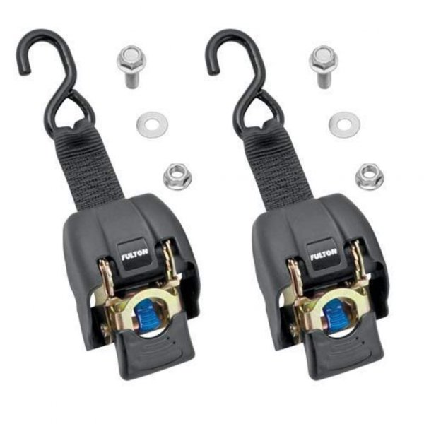 Fulton 2060366 Transom Retractable Ratchet Tie Down 2" x 43" 833lbs Capacity
