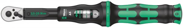 05075604001 Wera Click-Torque 1/4″ Reversible Ratchet Wrench (Nm Scale)