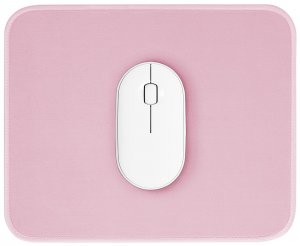 ZYAOTWQZ Pink Mouse Pad, Nice and Cute Mouse Pad, Splash-Proof Textured 10.2 x 8.2Inch, Stitched Edge Non-Slip Waterproof Rubber