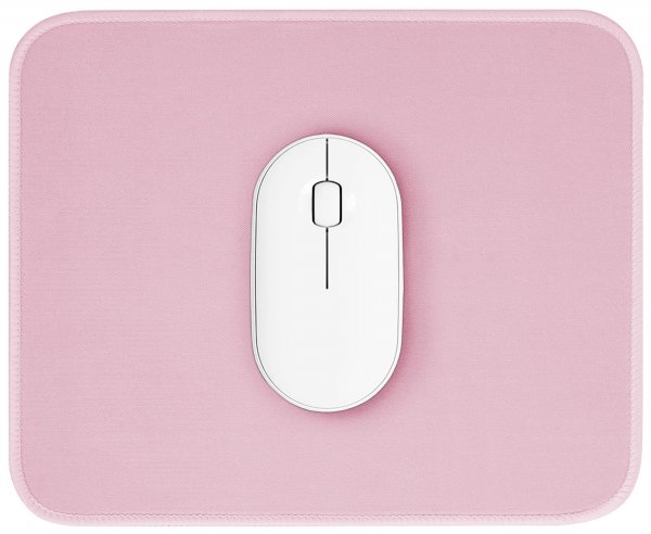 ZYAOTWQZ Pink Mouse Pad, Nice and Cute Mouse Pad, Splash-Proof Textured 10.2 x 8.2Inch, Stitched Edge Non-Slip Waterproof Rubber