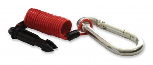 Fastway 80012206 Retail Pack 6' Zip Breakaway Coiled Cable W/ Plunger
