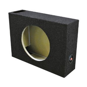 Qpower QSHALLOW110V Single 10" Shallow Vented Woofer Box