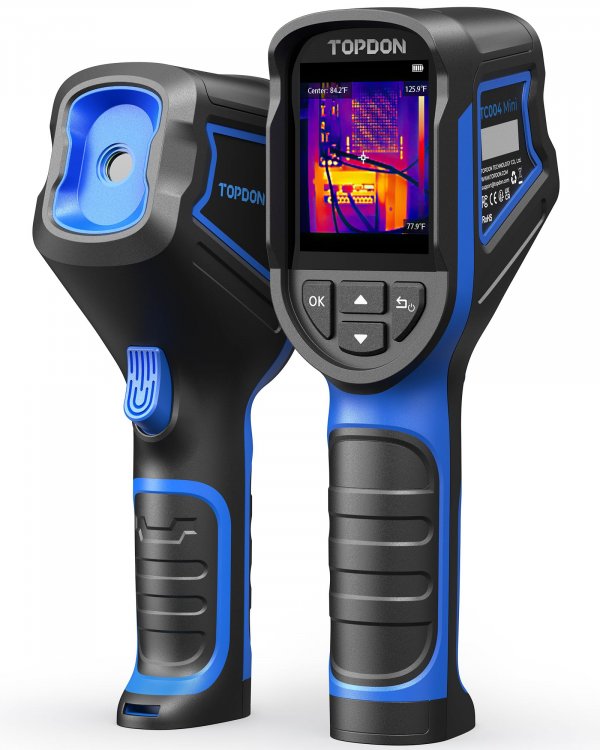 TOPDON TC004 Mini Thermal Imaging Camera, 240 x 240 TISR Resolution