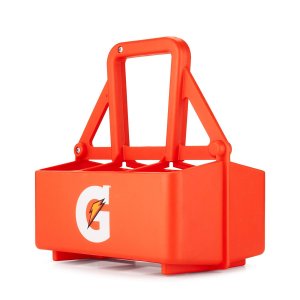 Gatorade Squeeze Bottle Holder (Holds 6 Bottles), Orange