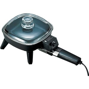 Brentwood Appliances SK-45 Nonstick Electric Skillet w/Glass Lid (600W; 6")