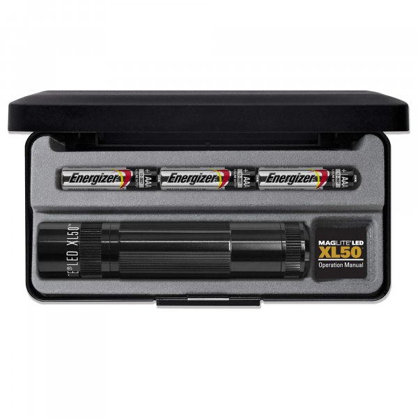 MAGLITE XL50S3017 LED 3-Cell AAA Flashlight  Black
