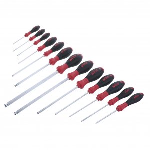 Wiha 36795 13-Piece MagicRing Screwdrivers Holding Ball Inch Hex Drivers