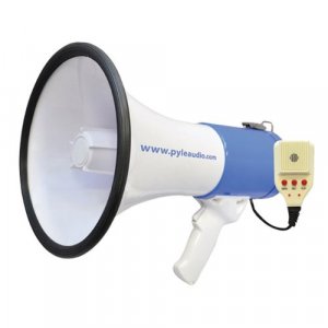 Pyle PMP59IR 50-Watt Megaphone Bullhorn with Record, Siren & Talk Modes