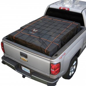 Rightline 100T60 Gear Truck Bed Cargo Net with Built in Tarp