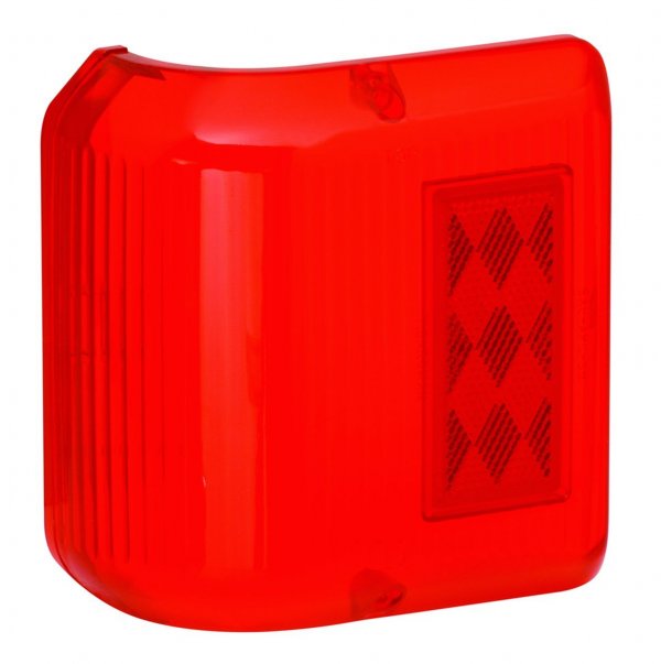Bargman 3486711 Replacement Lens for 86 Seireis Wrap Around Clearance Liight Red