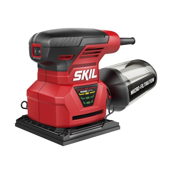 SKIL 2.0 Amp 1/4 Sheet Palm Sander with Pressure Control - 7292-02