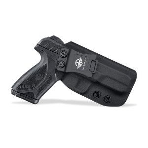 Security 9 Holster IWB Kydex Holster Fit: Security-9 Pistol Case - Inside Waistband Carry - (Black, Right Hand Draw)
