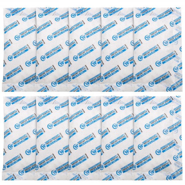 Wisesorb Silica Gel Packets, 20 Gram 15 Packs Dessicant Packets for Storage, Pure and Safe Silica Gel Desiccant Packs, Humidity Packs