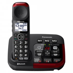 Panasonic KX-TGM430B Amplified Cordless with Bluetooth, ITAD