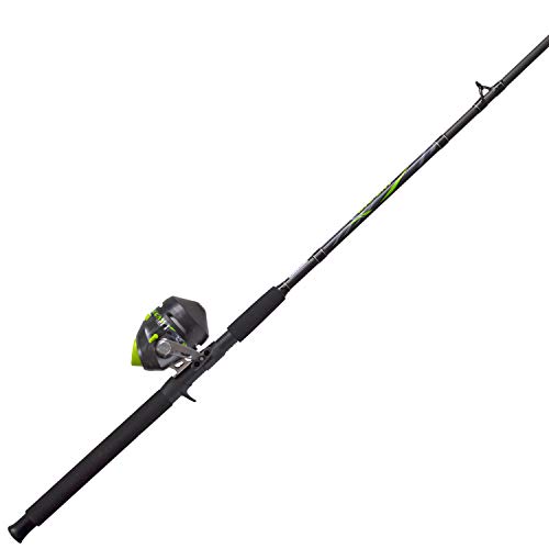 Zebco/Quantum BCATSC702MH 20 NS4 Spincast Combo 2.6: 1 Gear Ratio 7' 2Piece Rod