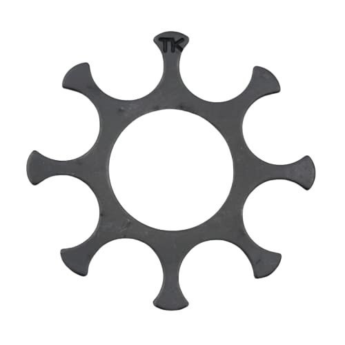 TK Custom 10 Moon Clips - Premium Moon Clip for S&W Model 627 & 327 8-Shot .38 Special / .357 Magnum Revolver | Speedy Carbon Steel Moon Clips for Easy Loading and Unloading | Made in USA