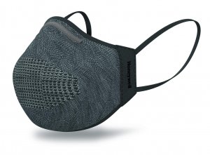 Howard Leight RWS50112 Dual Layer (4) Face Masks with 32 Filters  Dark Gary