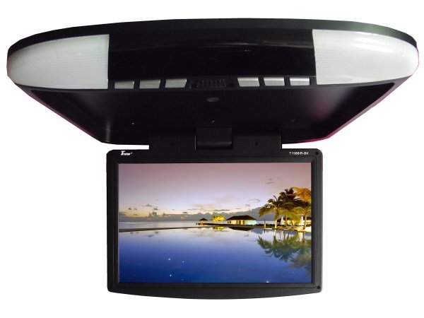 TView T1588IRBK 15.4 Overhead Monitor with IR Transmitter (Black)