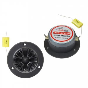 Audiopipe ATR3723B Black ATR series 350 watt max tweeter Pair