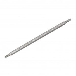 Wiha 28110 Drive-Loc VI, Slotted/Phillips Double Ended Interchangeable Blade 6.0-mm Slotted and #2 Phillips, 5.9-Inch Long