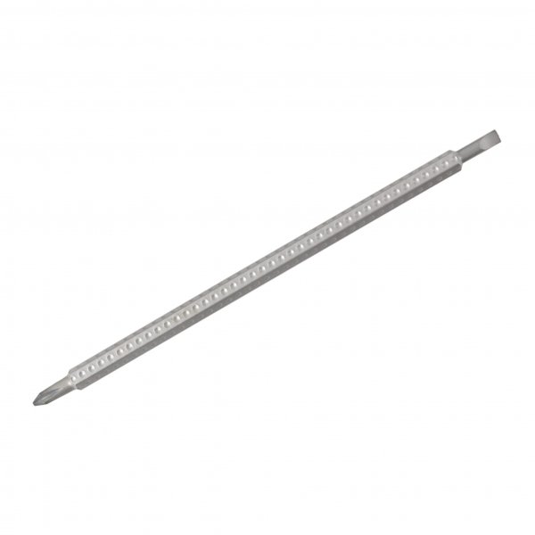 Wiha 28110 Drive-Loc VI, Slotted/Phillips Double Ended Interchangeable Blade 6.0-mm Slotted and #2 Phillips, 5.9-Inch Long