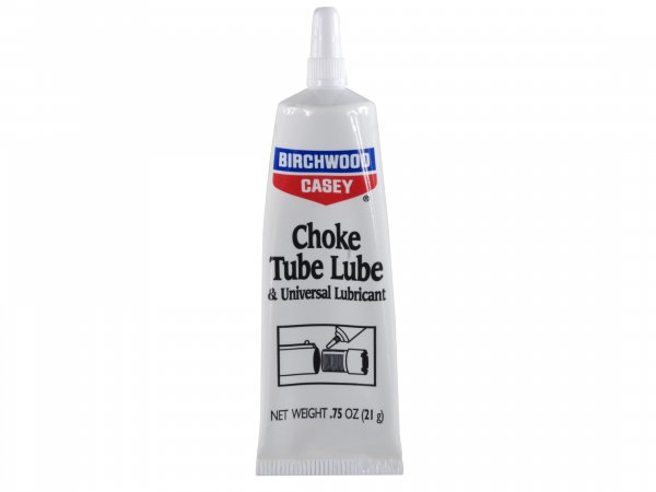 Birchwood Casey Choke Tube Lube Grease, 0.75oz Universal Gun Lubricant for Choke Tube Stuck Prevention, Galling & Corrosion Protection