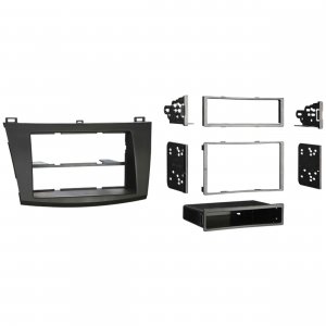 Metra Electronics 99-7514b 2010 and Up Mazda 3 Single or Double DIN Installation Kit
