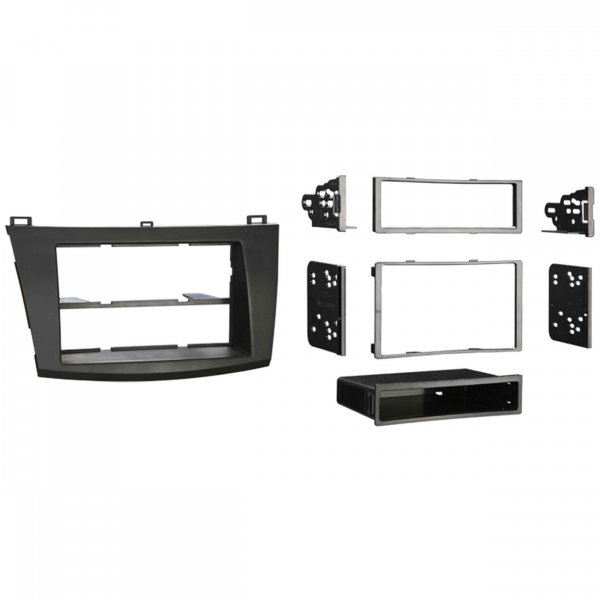 Metra Electronics 99-7514b 2010 and Up Mazda 3 Single or Double DIN Installation Kit