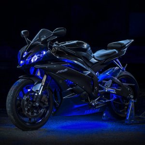 XKGlow XK034001B Motorcycle/ATV/Snowmobile LED Underbody Kit  Blue