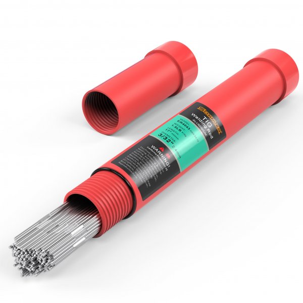 Aluminum TIG Welding Rod 3/32"x 16" 1.8LB, ER4043 Welding Wire Filler Rod Low Splatter Corrosion Resistance, TIG welding accessories