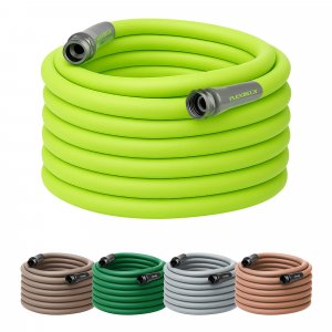 Flexzilla HFZG575YW Garden Hose 5/8In X 75Ft 3/4In   11 1/2 Ght Fittings