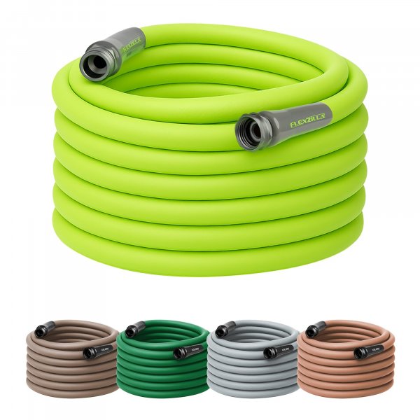 Flexzilla HFZG575YW Garden Hose 5/8In X 75Ft 3/4In   11 1/2 Ght Fittings