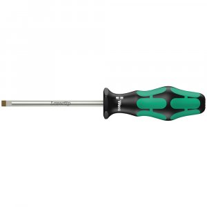 Wera 05008061001 Kraftform Plus 335 Slotted Screwdriver, 6mm Head, 4" Blade Length