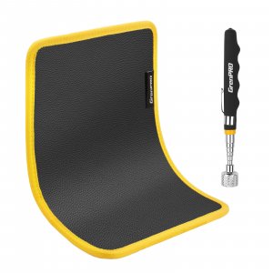 GRENPRO Magnetic Tool Mat, 2-Pack, Telescoping Pickup Tool, Parts Organizer