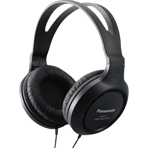 PANASONIC RP-HT161-K Fullsize Over-Ear Headphone (Black)