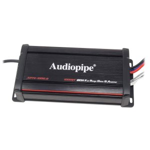 Audiopipe APTV10002 Marine 2 Channel Amplifier 1000W Max